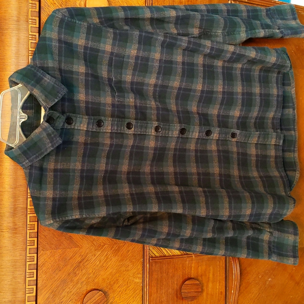 Tradlands flannel shirt / shirt jacket